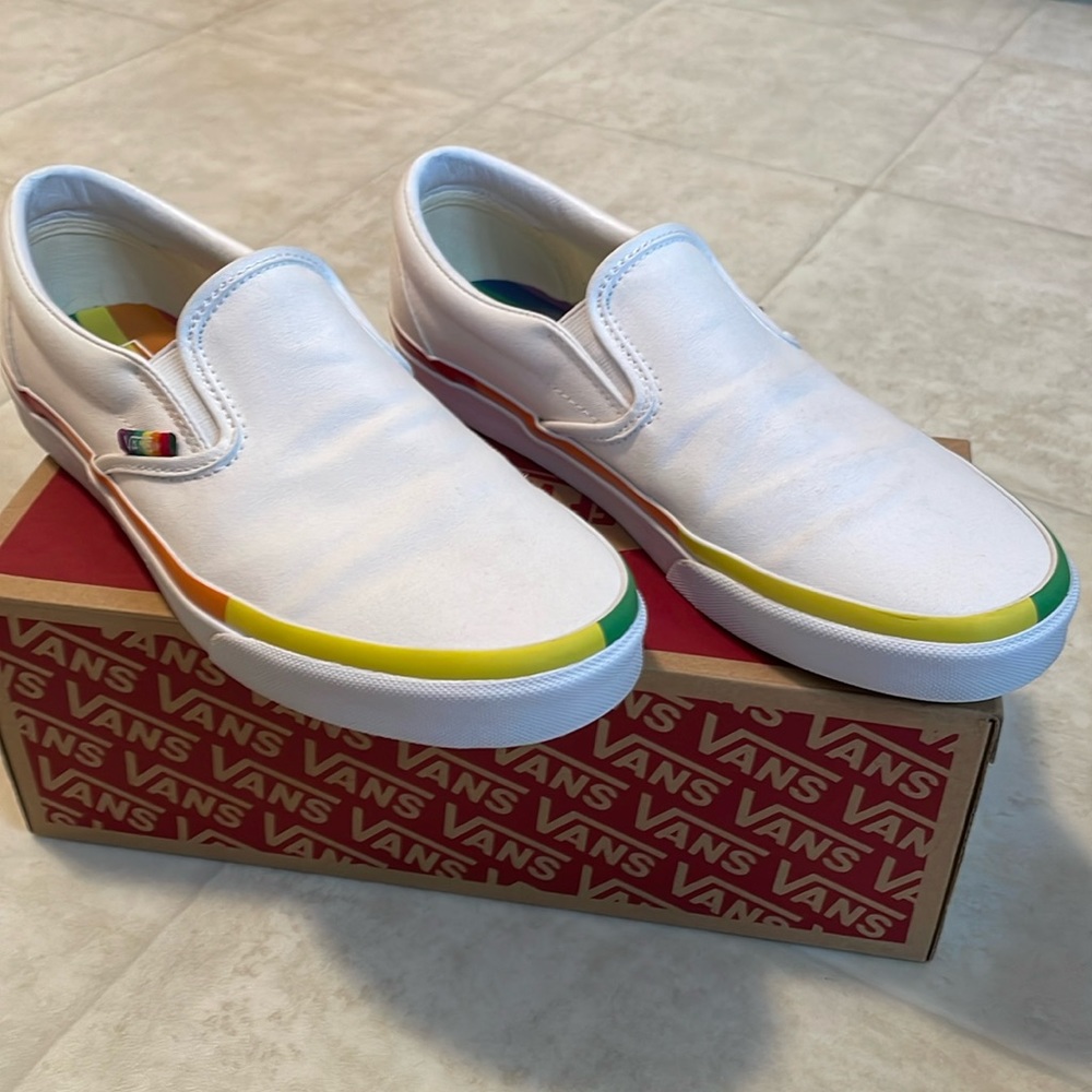 Vans Classic slip-on shoes men’s size 10 - Picture 1 of 11